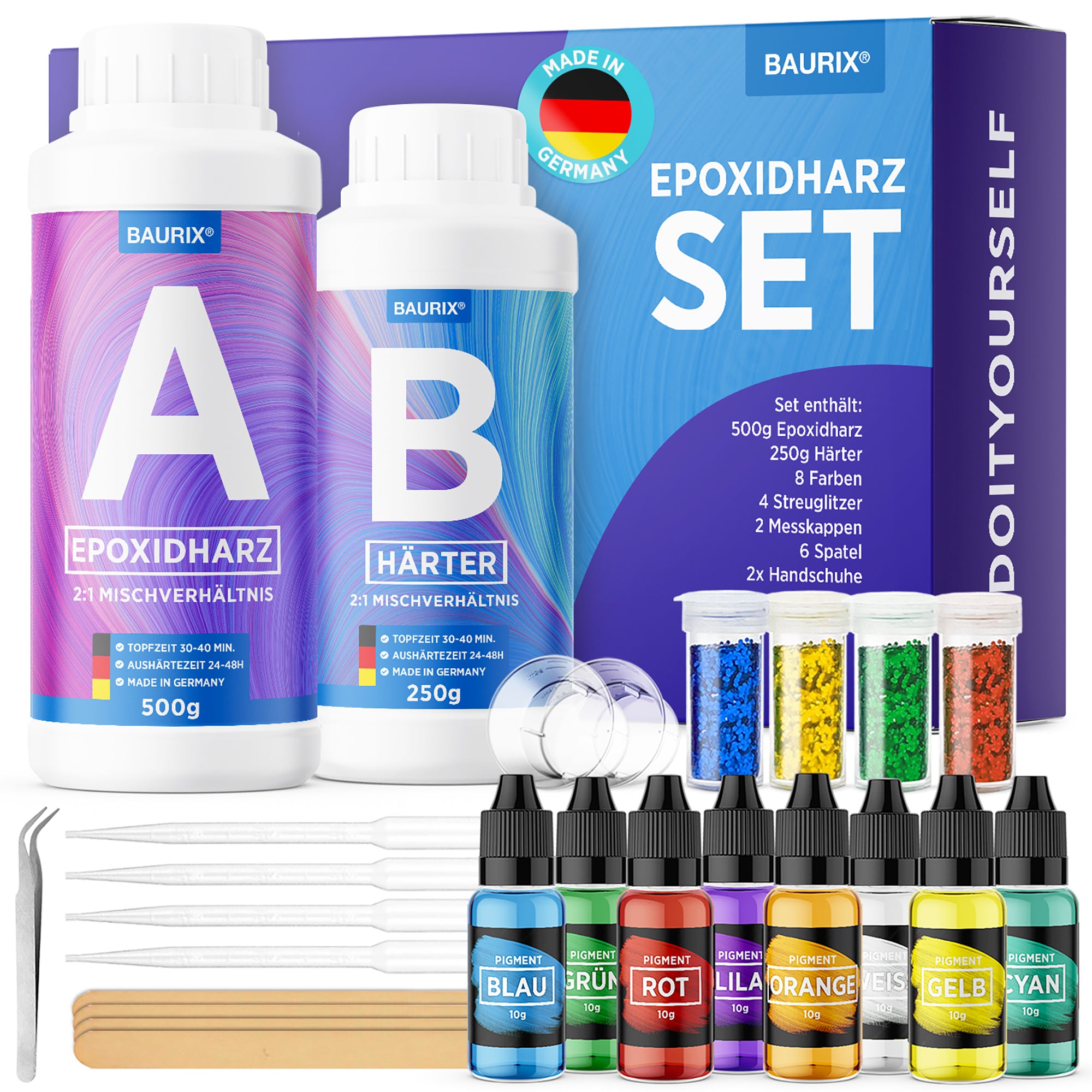 welche handschuhe für epoxidharz Epoxidharz-Set für Resin-Art (Rundum-Sorglos-Paket)